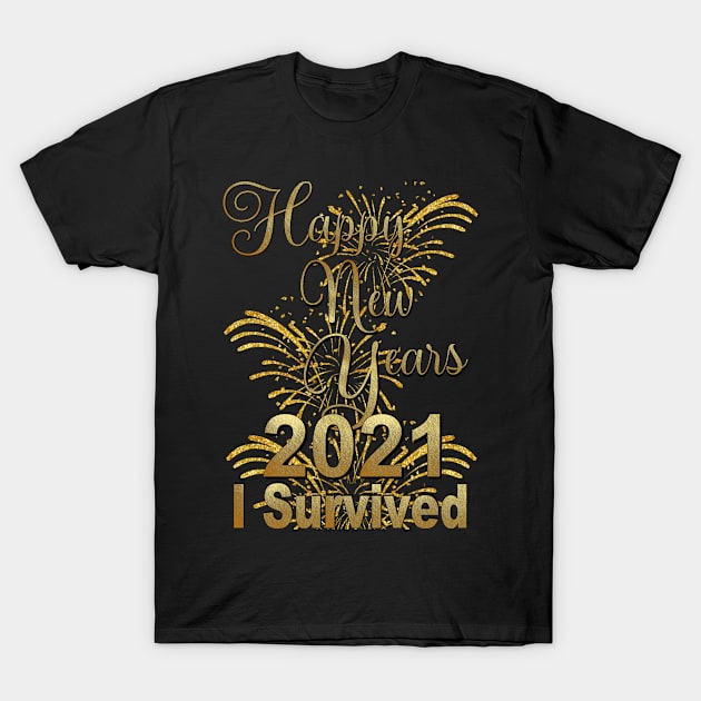 2021 NEW YEARS DESIGNS T-Shirt by triplefivedesigns